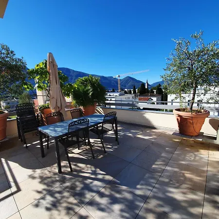 Ascona: San Carlo Attika Apartment Ascona